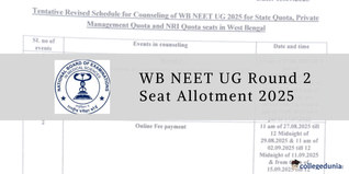 WB NEET UG Round 2 Seat Allotment 2025 on September 24 @wbmcc.nic.in; Check Dates Here